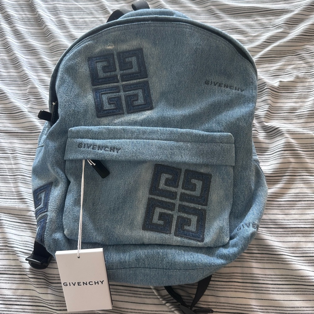 NET Givenchy Denim Backpack - Picture 2 of 8